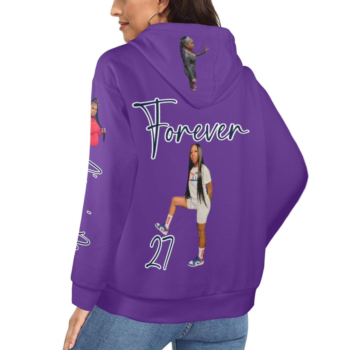 Forever 27 Women's Fleece Full-Zip Kayla