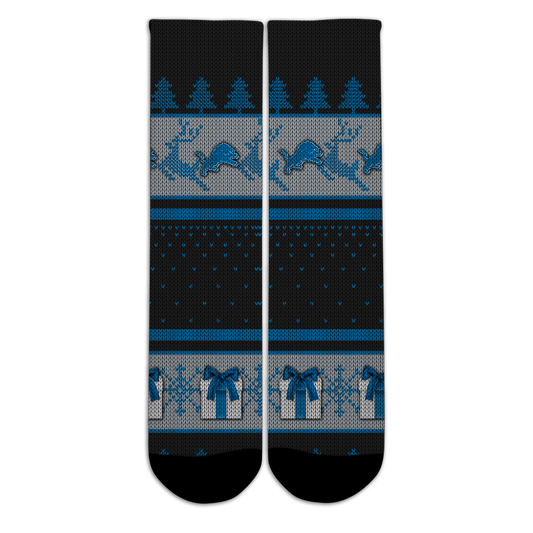 Lions Christmas Socks