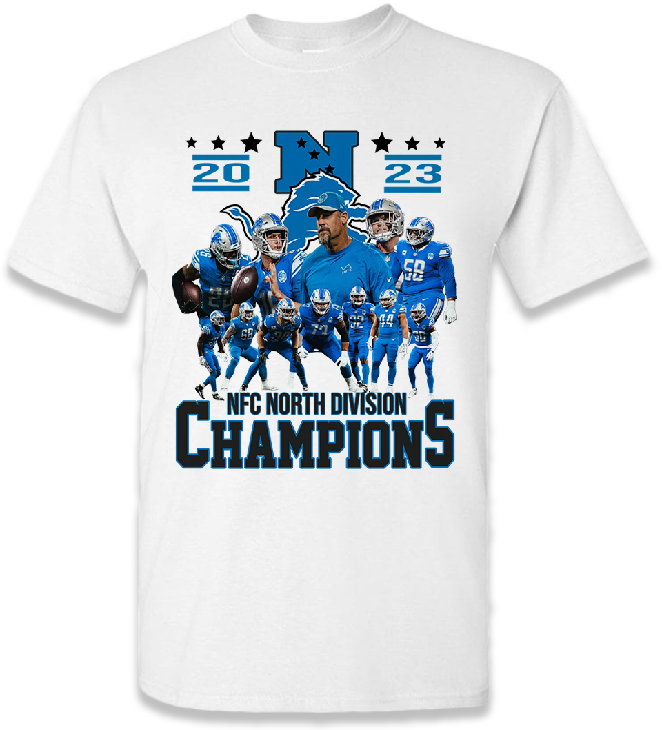 Detroit Lions NFC Champions T-Shirt