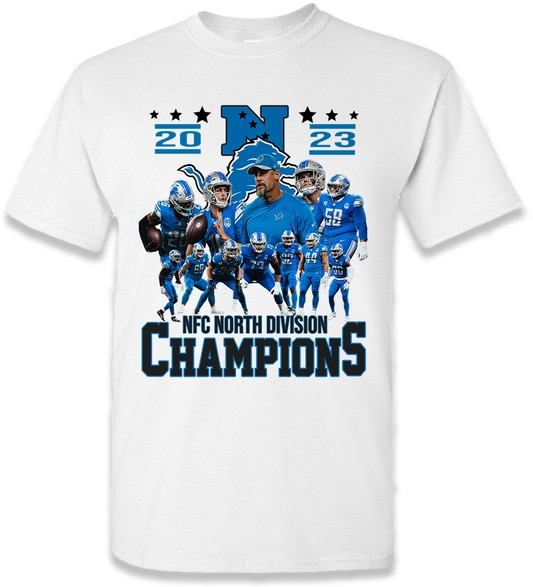 Detroit Lions NFC Champions T-Shirt