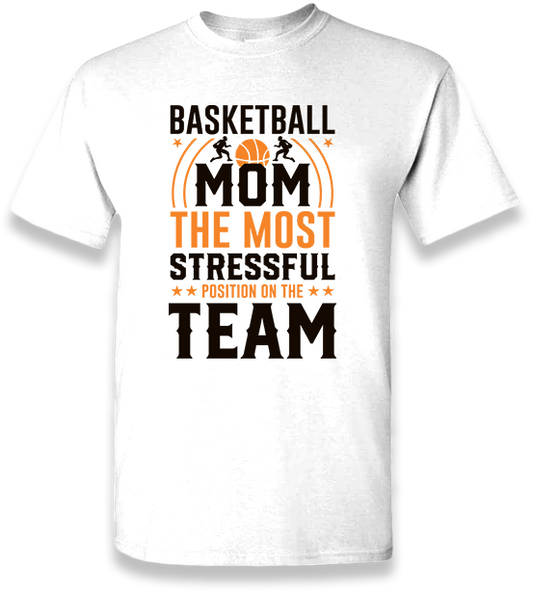 10 Basketball Mom T-shirt