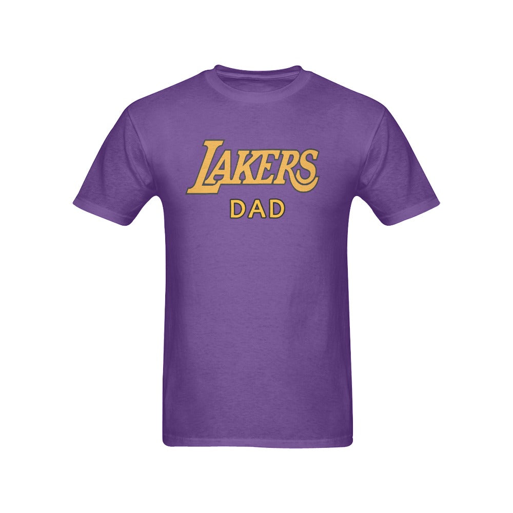 1 Lakers Dad T-Shirt Purple