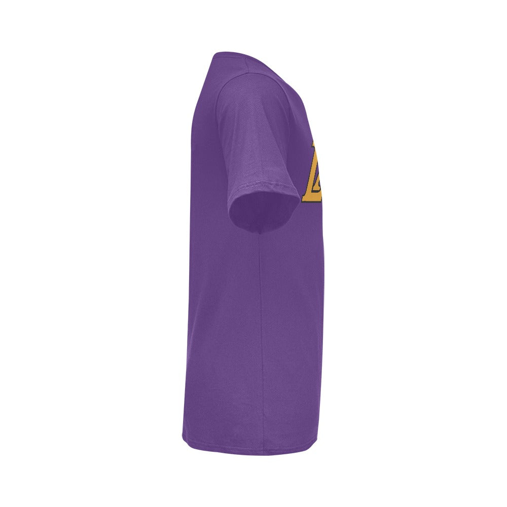 1 Lakers Dad T-Shirt Purple
