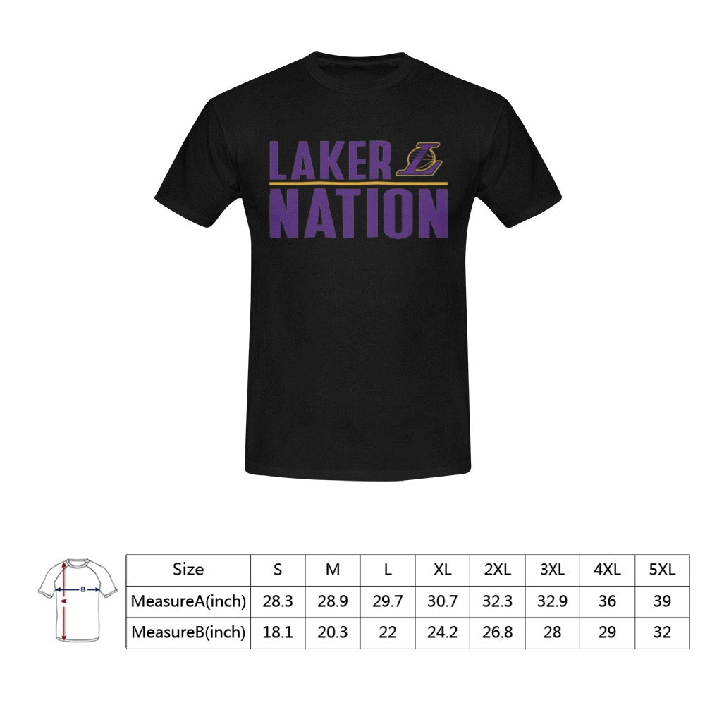 Laker Nation Black T-Shirt