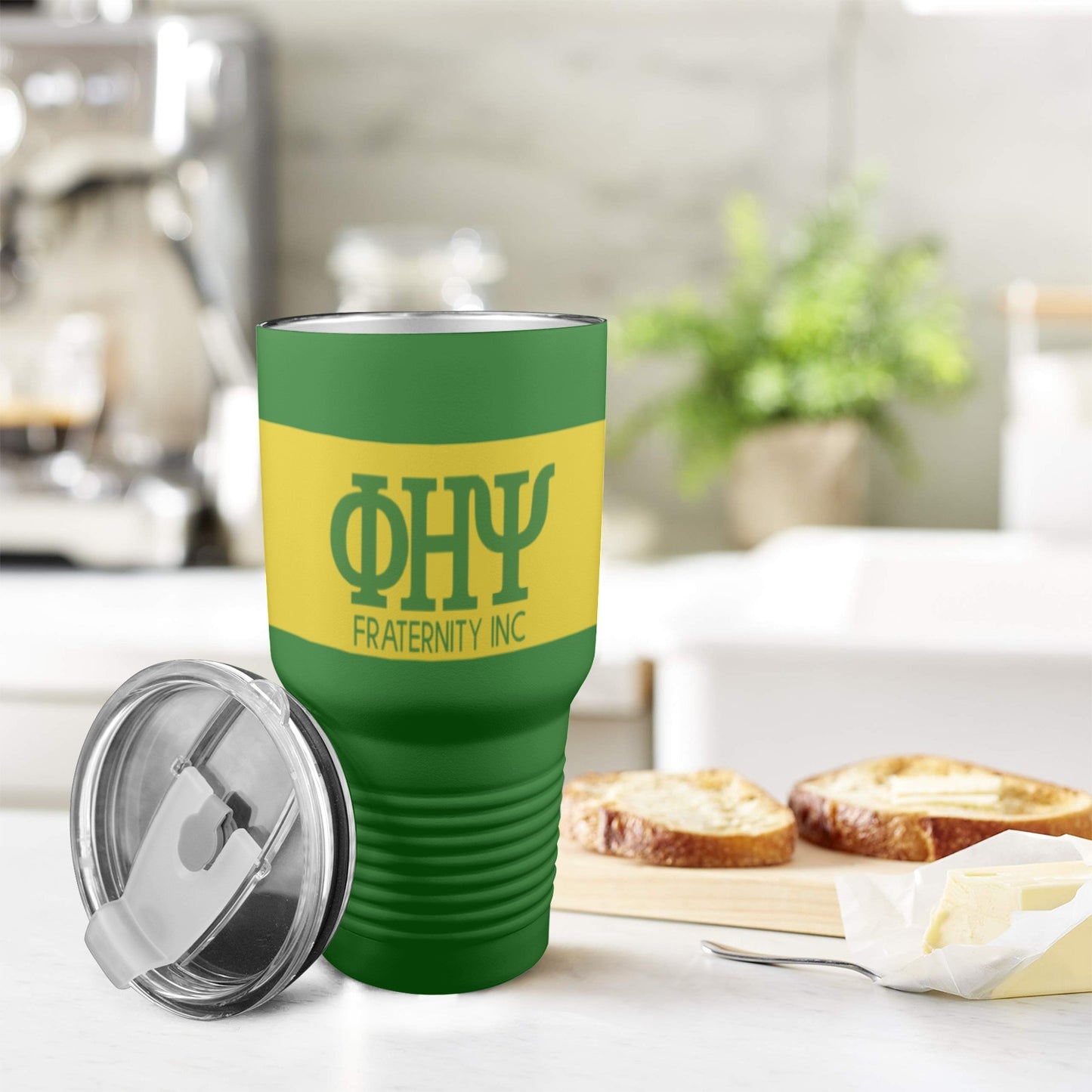 PEP 30oz Insulated Stainless Steel Mobile Tumbler